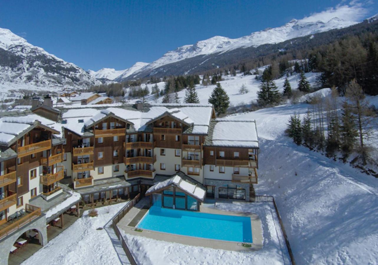 Residence Les Alpages 4 Etoiles - Appartement 4 Personnes - Piscine, Hammam, Sauna, Jacuzzi - Valcenis 73480 Lanslebourg-Mont-Cenis Eksteriør bilde